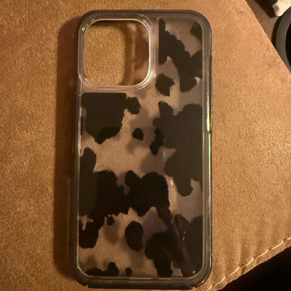 Cow print otterbox case